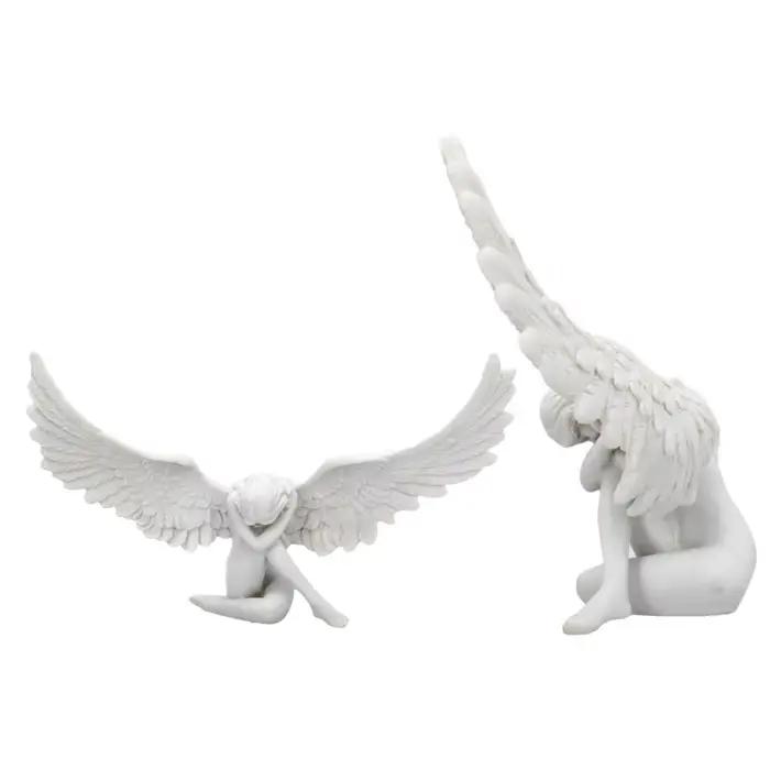 Statue jardin d'ange sanglotant