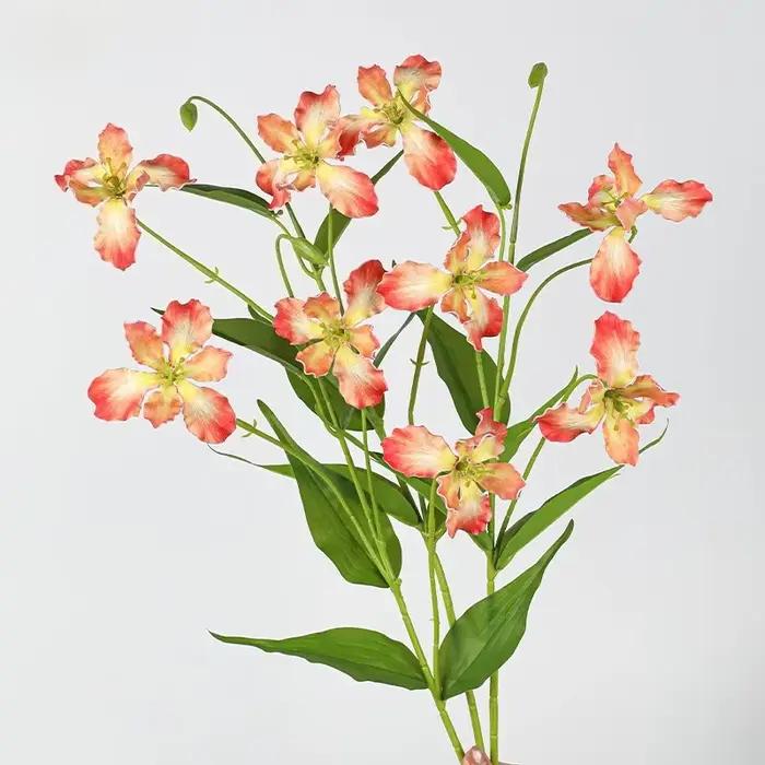Branche de lys artificielle décorative pour mariage