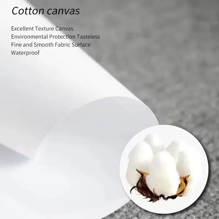 Grande impression sur toile sans cadre