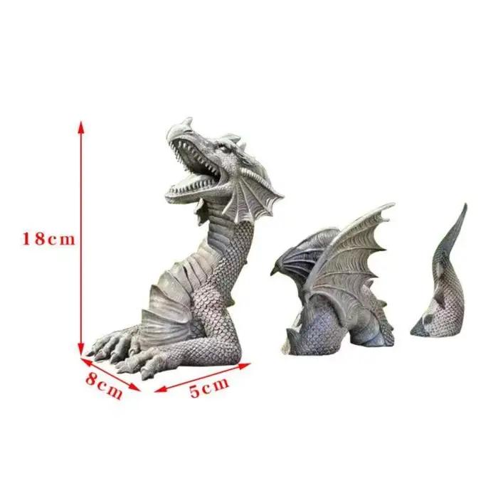 Sculptures de Dragon en résine