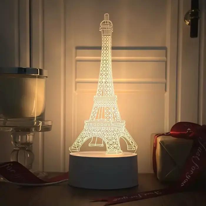 Veilleuse 3D Paris Tower