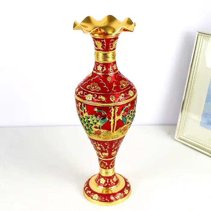Vase en Métal pour Fleurs