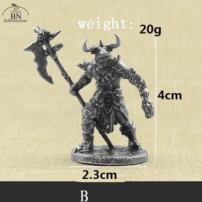 Figurines de soldats de gladiateur mythologique européen, miniatures, modèle de soldats métalliques Vintage, ornement de bureau, cadeau, nouvelle collection
