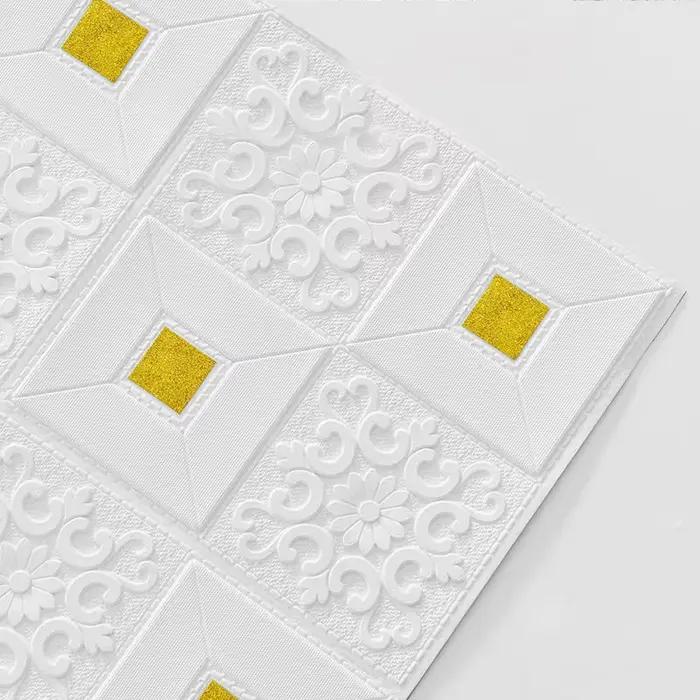 Papier peint auto-adhésif 3D imperméable européen fête pour plafond de toit salon chambre à coucher occaions spéciales