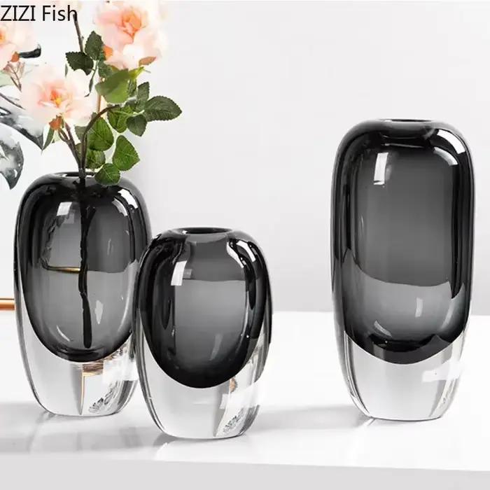 Vase en cristal Transparent