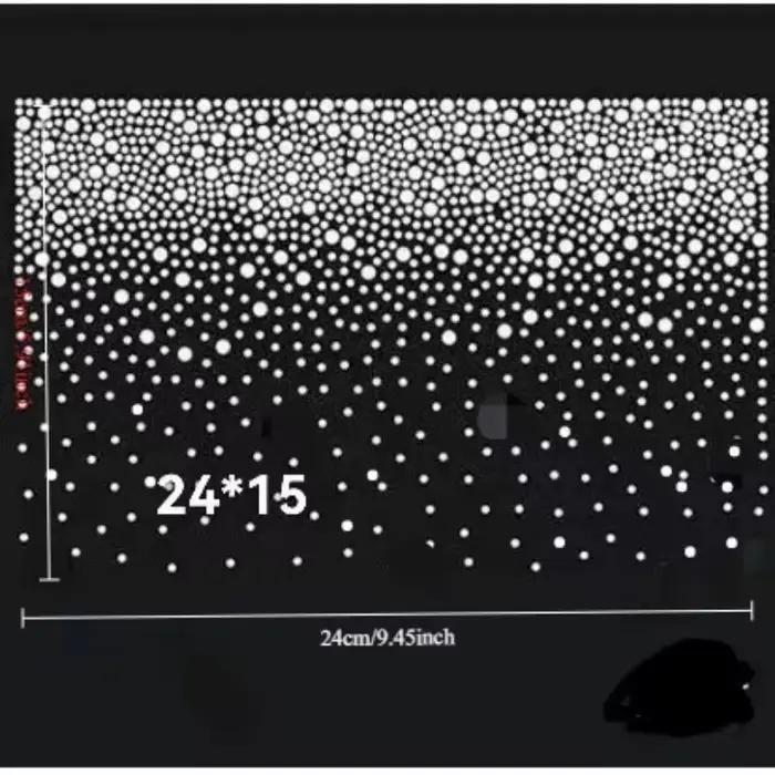 16 pièces de décorations en strass étincelantes et durables
