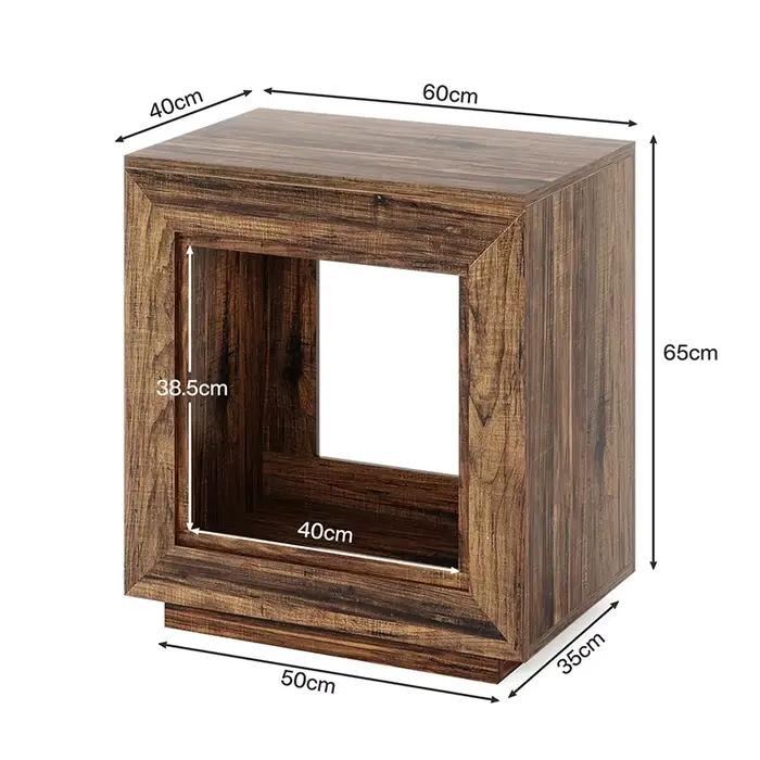 Table basse en bois, Table d'appoint moderne multifonction