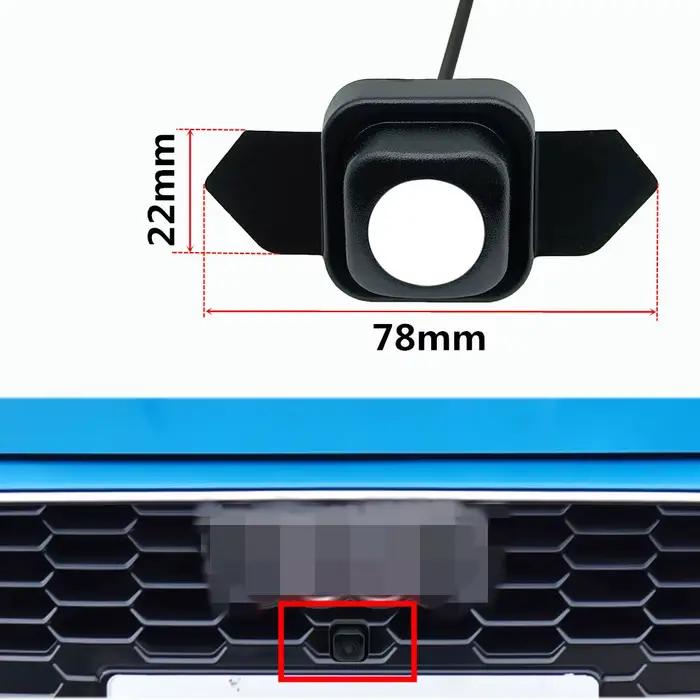 YIFOUM Support de caméra avant avec logo positif pour Audi A3 A3L 2021