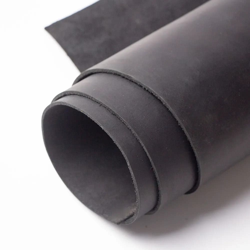 Cuir de vachette véritable épais, cuir de cheval d'avertissement, matière première, 1.5 à 2.0mm, mul