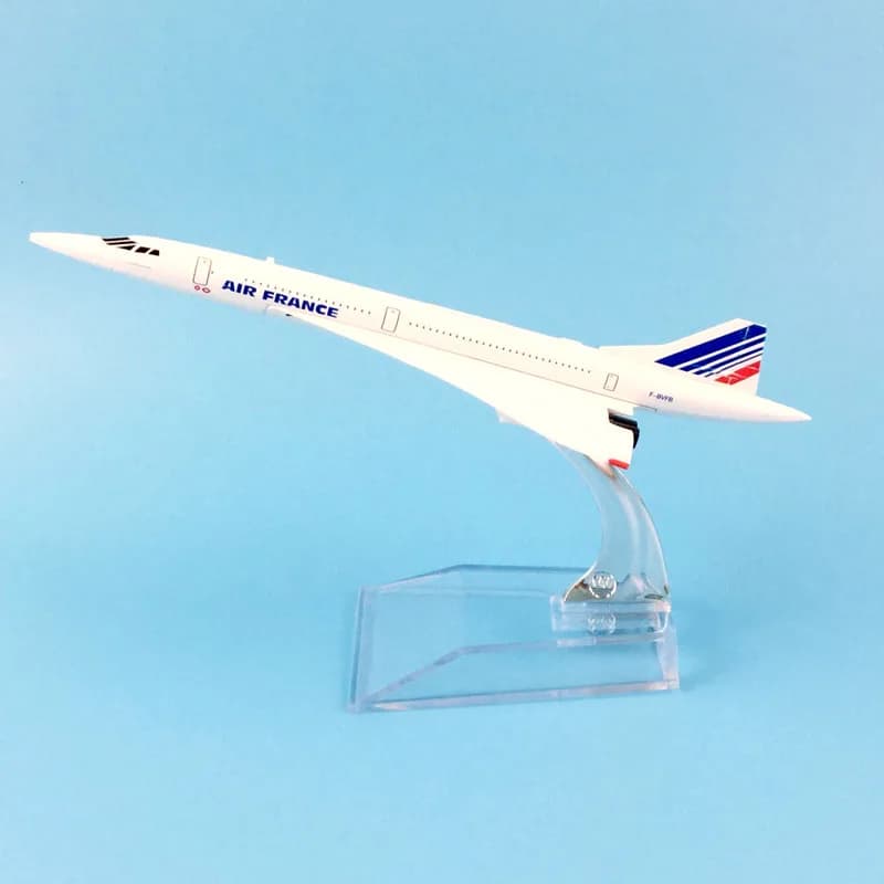 Concorde Air France modèle d'avion moulé sous pression 1/400 échelle avion moulé sous pression modèl