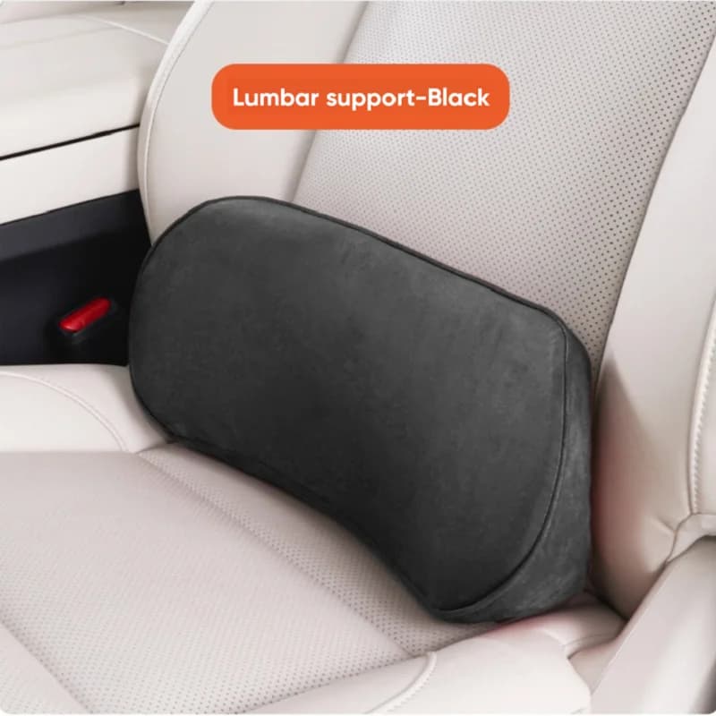 Oreiller de soutien lombaire pour voiture, oreiller lombaire en mousse à mémoire de forme pour soula