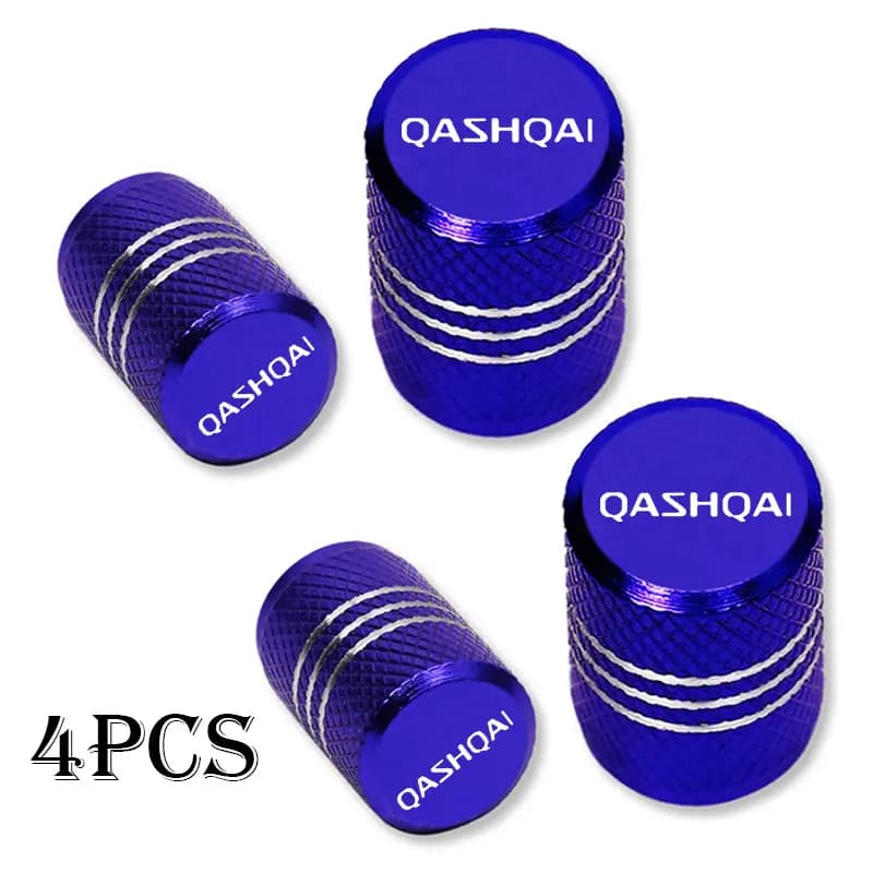 Bouchons de Valve de pneu de roue de voiture, couvercles de tige de pneu, étanches, pour Nissan Qash