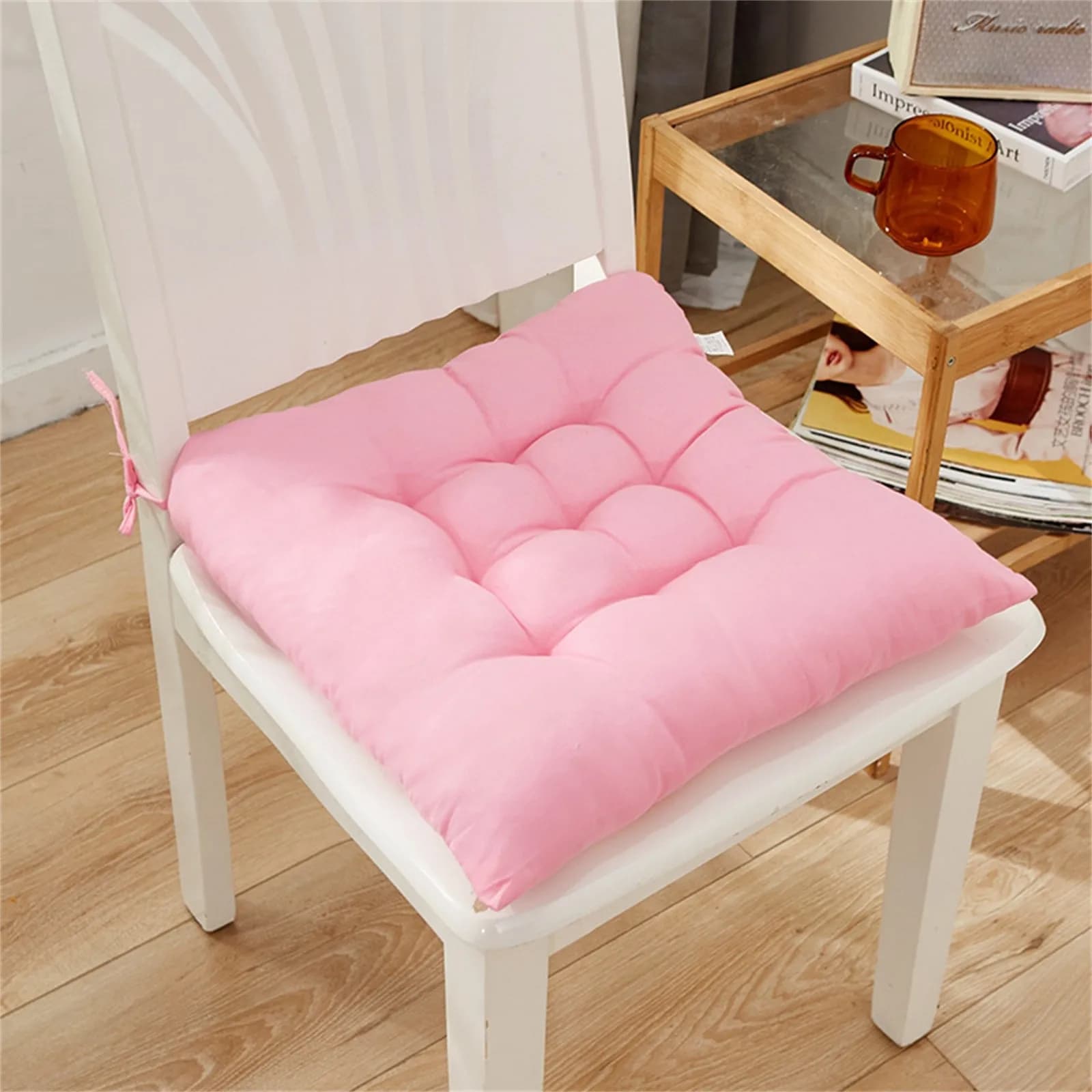 Coussin de siège souple pour chaise carrée, plus épais, pour salle à manger, Patio, maison, bureau, 