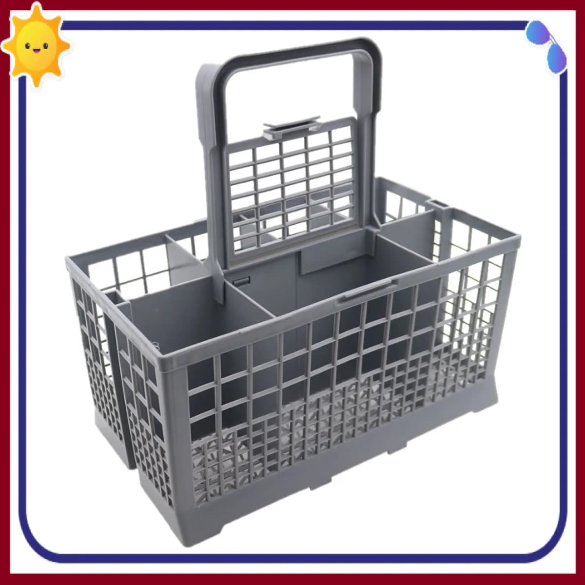 Panier à couverts pour lave-vaisselle, pour Bosch Siemens AEG Kenmore Whirlpool Maytag Kitchenaid Ne