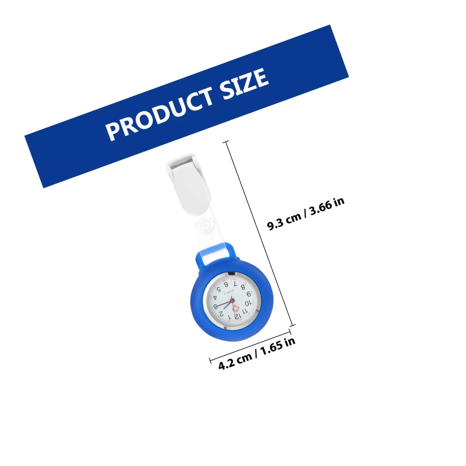 Montre d'infirmière pratique, horloge d'infirmière professionnelle, montre à Clip multifonction, for