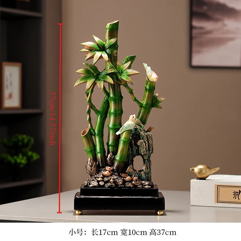 Décoration de la Maison Alberoise en Bambou, Écran de Salon, Meuble TV, Bureau