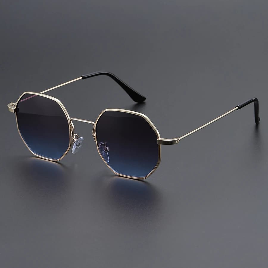 Lunettes de mode classiques à monture géométrique pour hommes, adaptées aux cadeaux de vacances à de