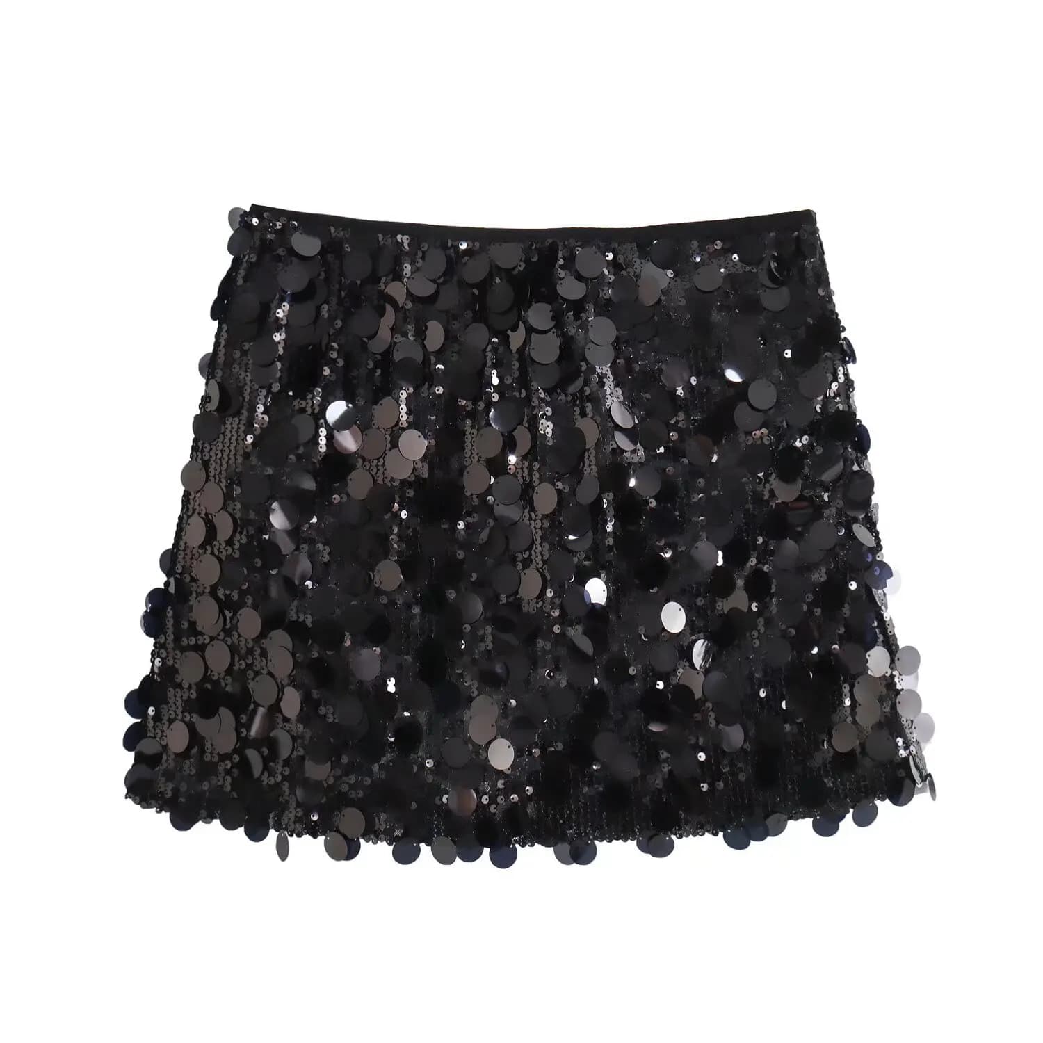 MUJER Mini jupe à paillettes femmes luxe taille haute jupes pour femme mode été femmes jupe Streetwe