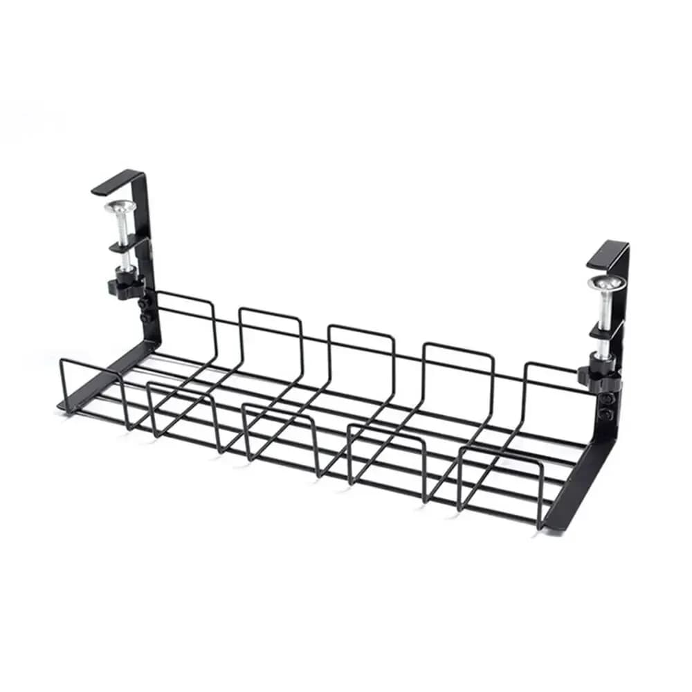 Organisateur de câbles pour bureau à domicile, sans perçage, accessoires de rangement de cuisine, su