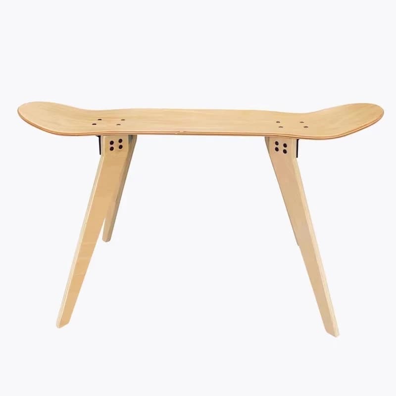Tabouret nordique en bois massif pour salon, pouf moderne, Portable, amovible, petits meubles de mai