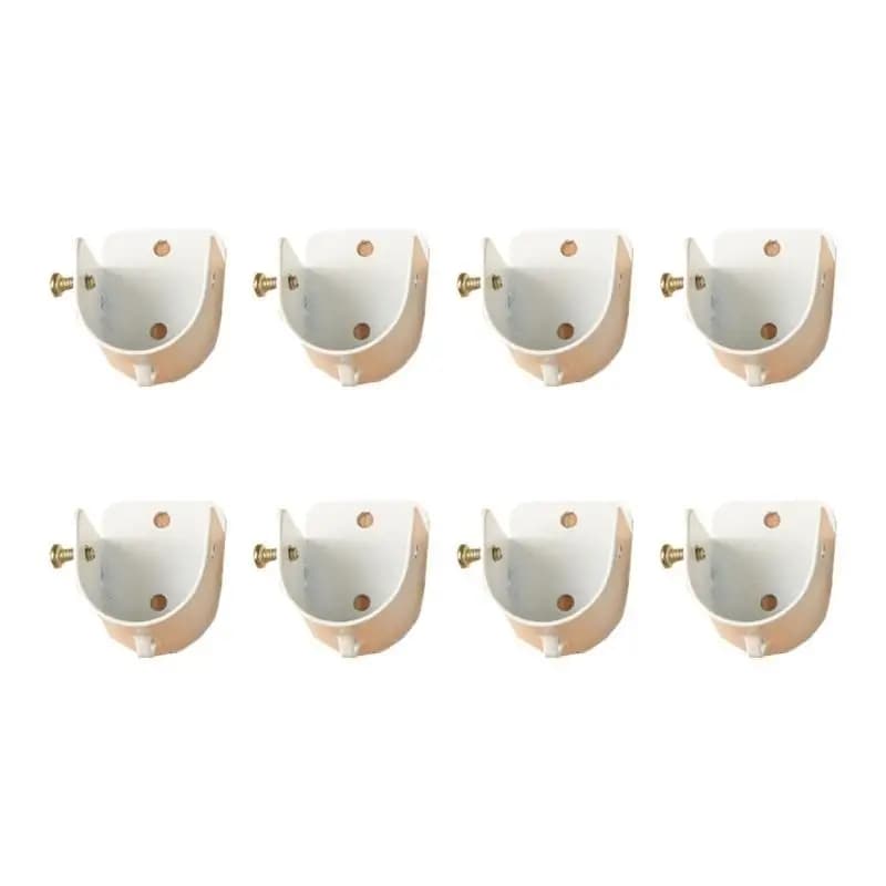 Y1UD – tringle à rideau pratique, 8 pièces, facile à installer, accessoire d'aspect élégant pour n'i