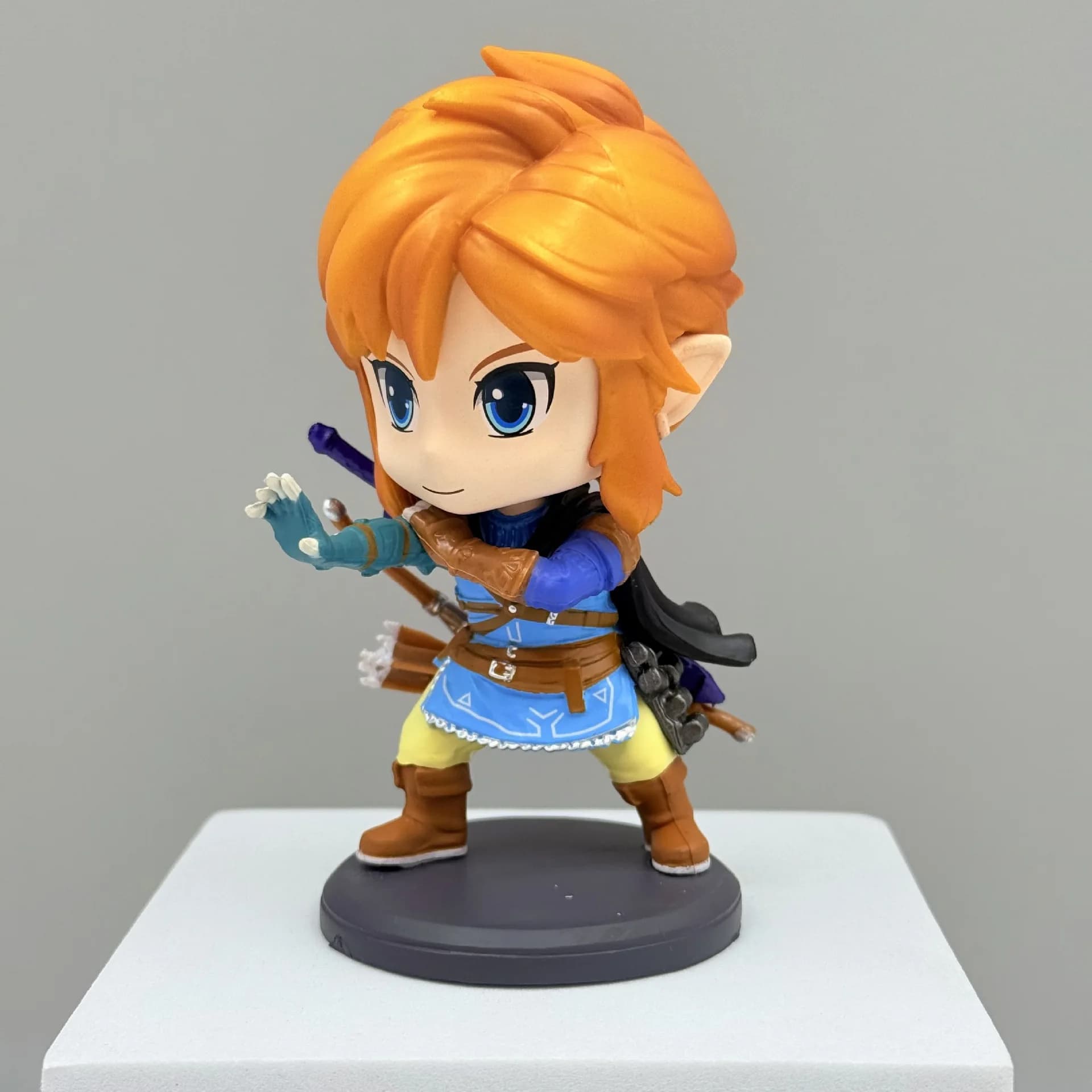 Figurine d'action Q Version Anime The Legend Of Zelda, modèle de jouet, ornement, décoration de bure