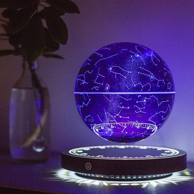 Lampe à lévitation Globe à lévitation magnétique LED lampe flottante terrestre Globe rotatif veilleu