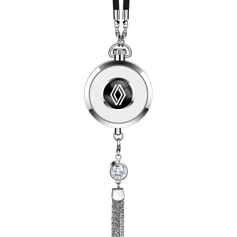 Pendentif de parfum de voiture en cristal Nobility pour Renault RS Clio Megane 2 3 4 Captur Trafic T