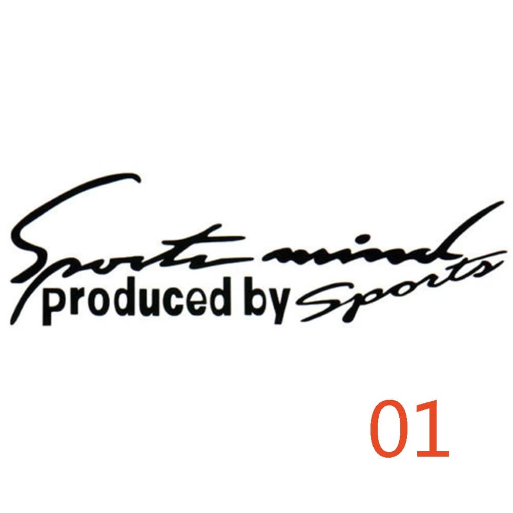 Sport esprit voiture autocollants esprit sportif produit par Sport décoration voiture paupières déca