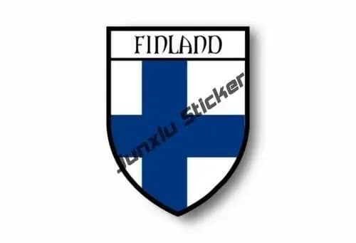 Autocollants de carte Anime pour voiture, décalcomanies Sanla finlandaise, décalcomanies créatives d