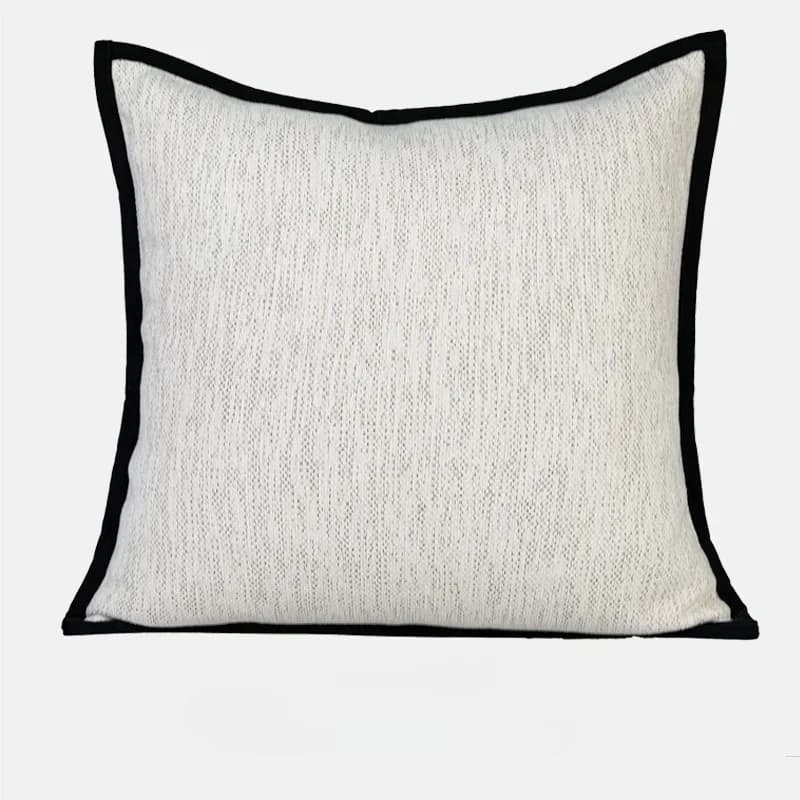 Juste de coussin Jacquard en chenille pour salon, taie d'oreiller décorative, moderne, léger, luxe, 