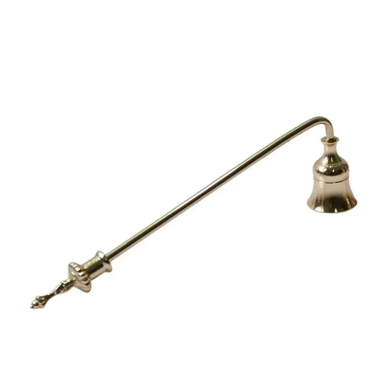 Cloche poignée bougie outil bougie extincteur cloche métal petit corne bougie extincteur couverture 