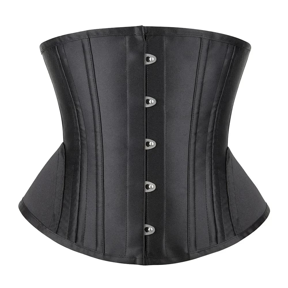 Corset Sexy sous le buste pour femme, 24 spirales désossés en acier, hauts modelants, contrôle de la