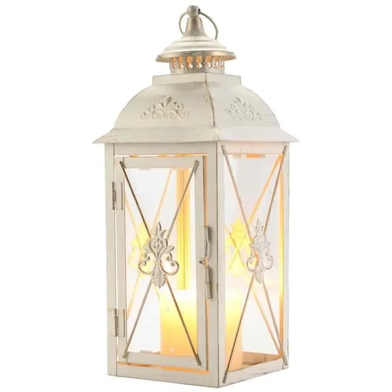 BSEVB - Pour la décoration intérieure et extérieure du jardin, porte-bougies de style ornement vinta