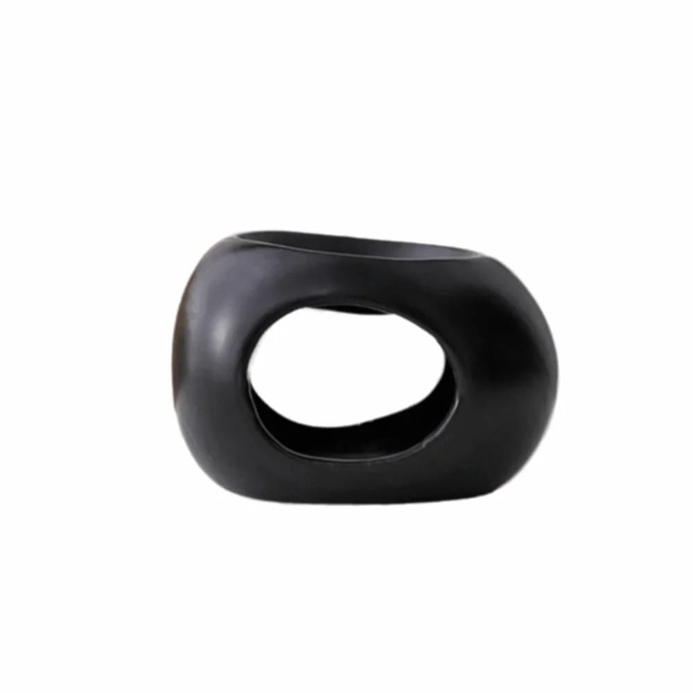 Brûleur d'huiles essentielles en céramique, brûleur d'aromathérapie minimaliste décoratif, support d