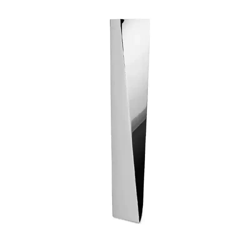 Vase de luxe en acier inoxydable, moderne et minimaliste, meubles de sol pour salon, décoration de m