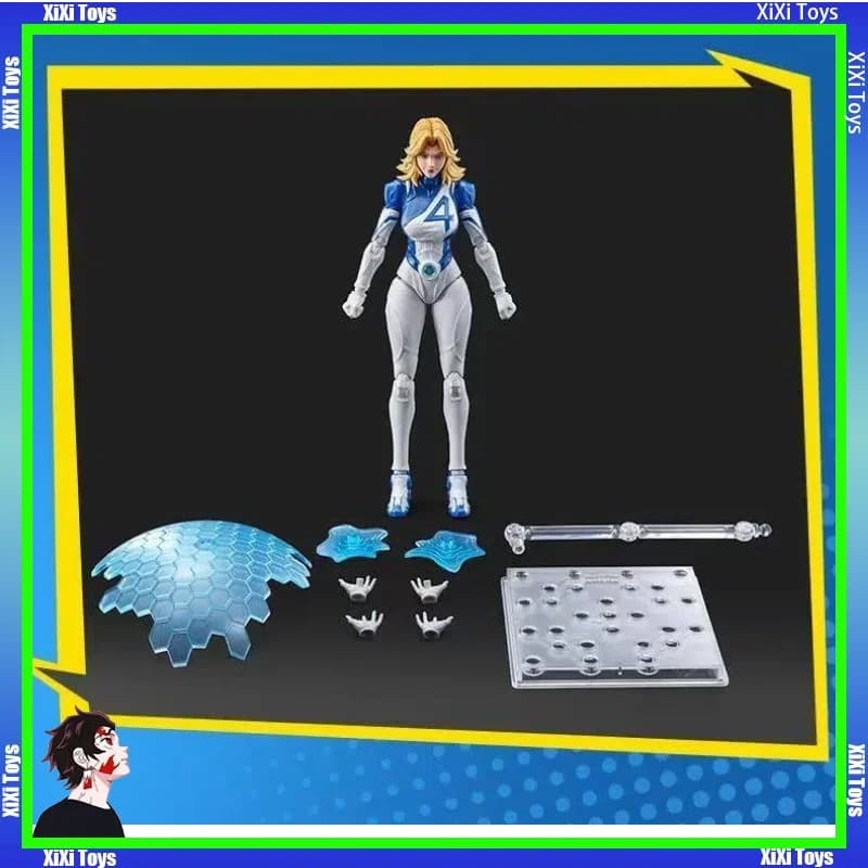 Nouveau kit de figurine Blokees Marvel Rivals Champion Class 11 - Invisible Woman