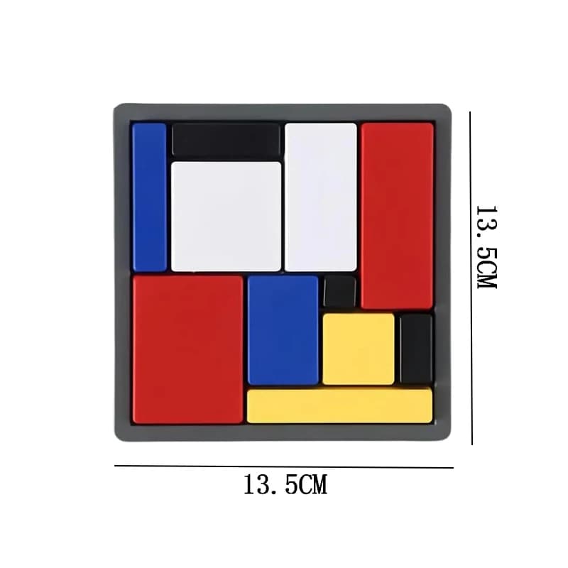 Puzzle logique 88 défis, 4 niveaux de difficulté, apprentissage éducatif et divertissement intellect