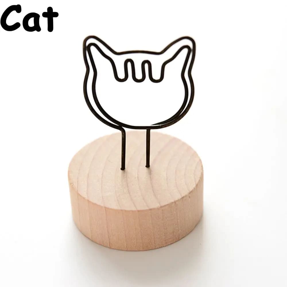 1 PC Décoration de fête, Décoration d'intérieur, Ornement de bureau, Support de message, Pince à pho