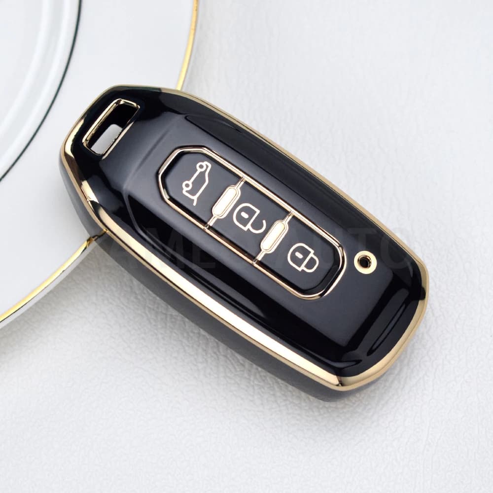Housse de protection pour clé télécommande intelligente de voiture en TPU, support de sac pour Ford 