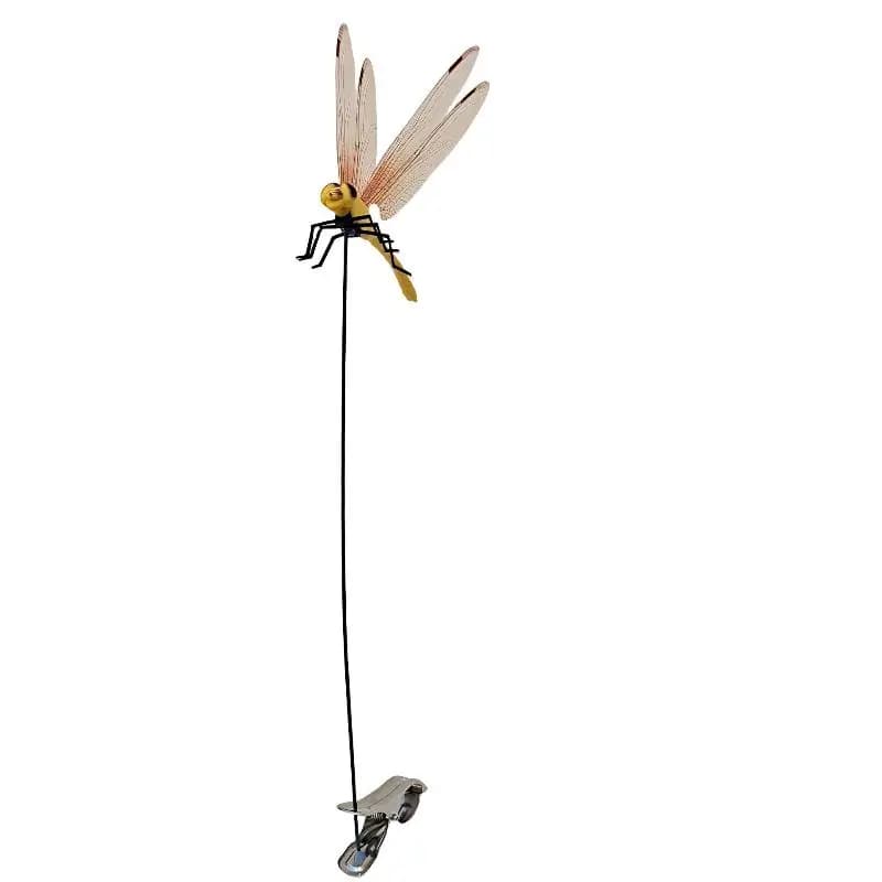 Apportez du charme à votre jardin - Décoration de libellule réaliste - Parfaite pour éloigner les nu