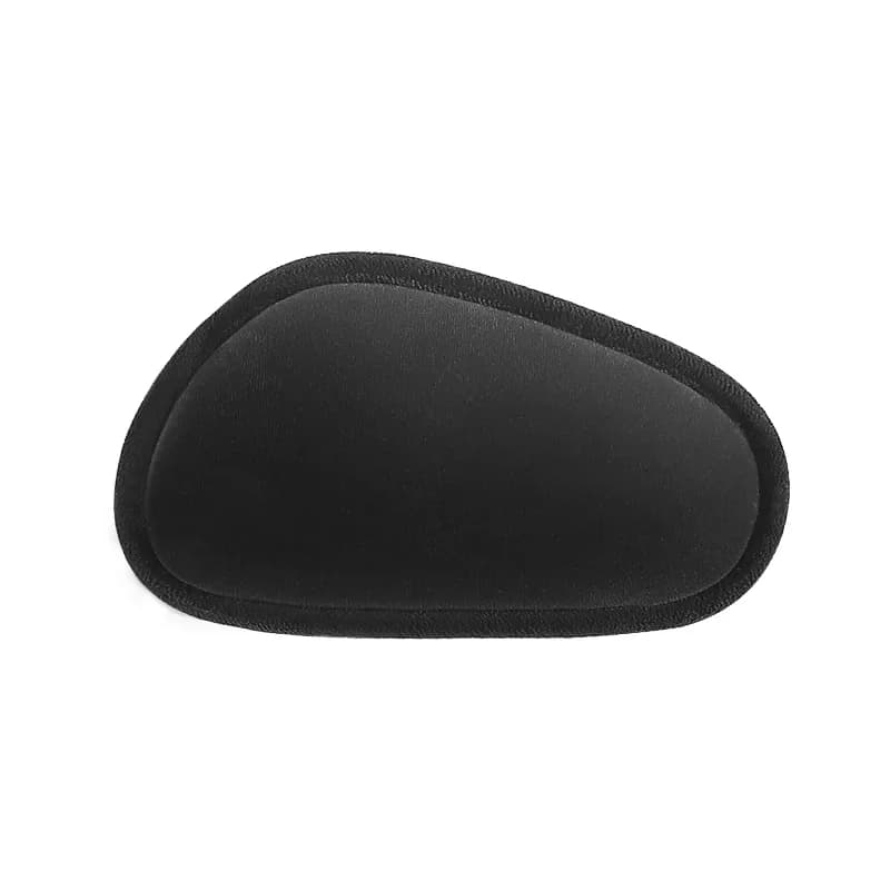 Coussin de genou de voiture doux en peluche, oreiller universel confortable de soutien du coude et d