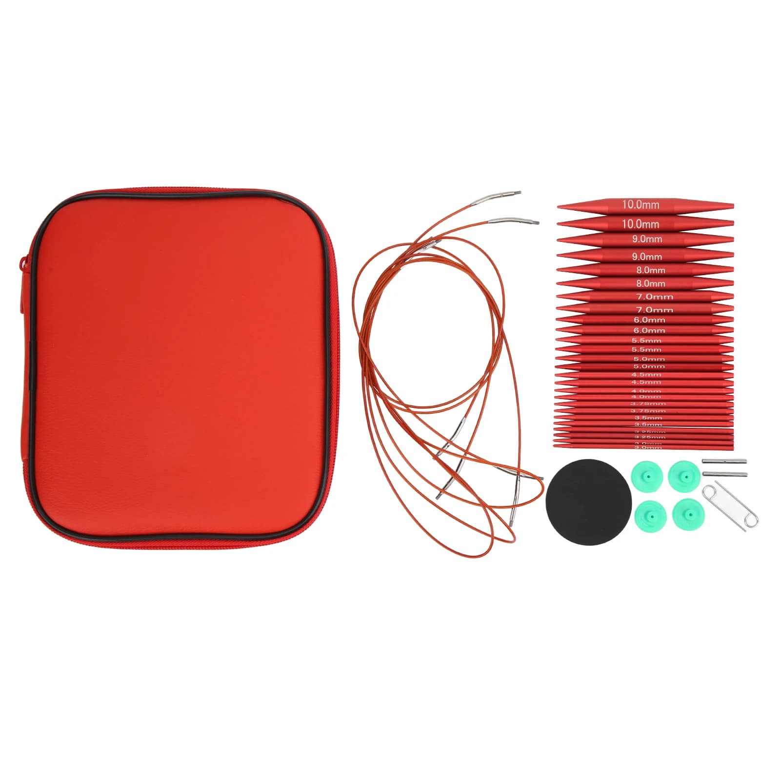 GO Grossier LE-Ensemble de Poignées Amovibles Circulaires Interchangeables, Kit de Crochet pour Cade