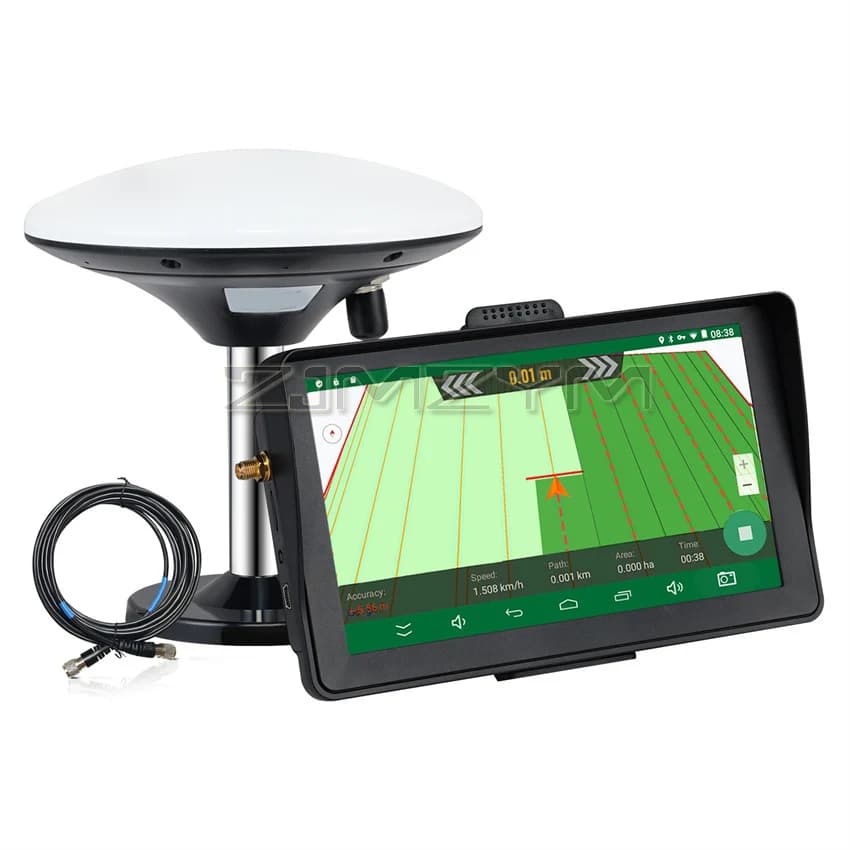 Système de navigation GPS de tracteur agricole, moissonneuse, outils agricoles de haute qualité, 7 p