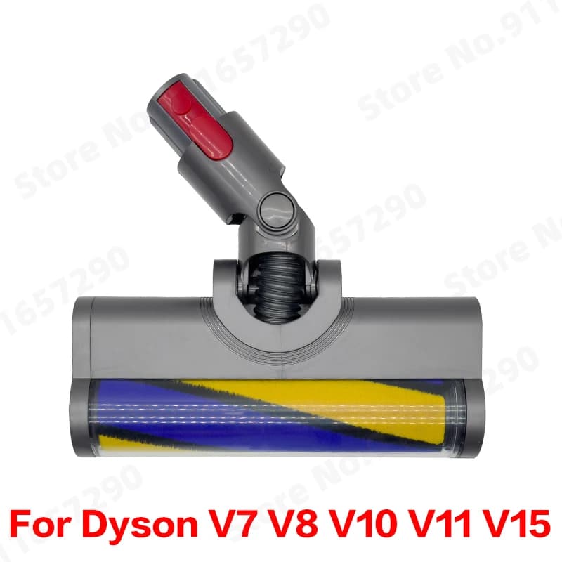 Tête de Nettoyage à Rouleau Souple avec Détecteur de Poussière, Accessoires pour Aspirateur Dyson V7