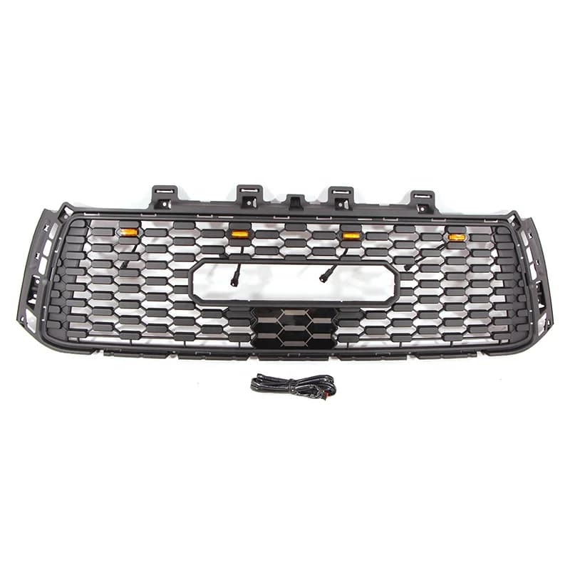 Accessoires de camionnette, insertion en plastique Abs, calandre de voiture avant, Grille de radiate