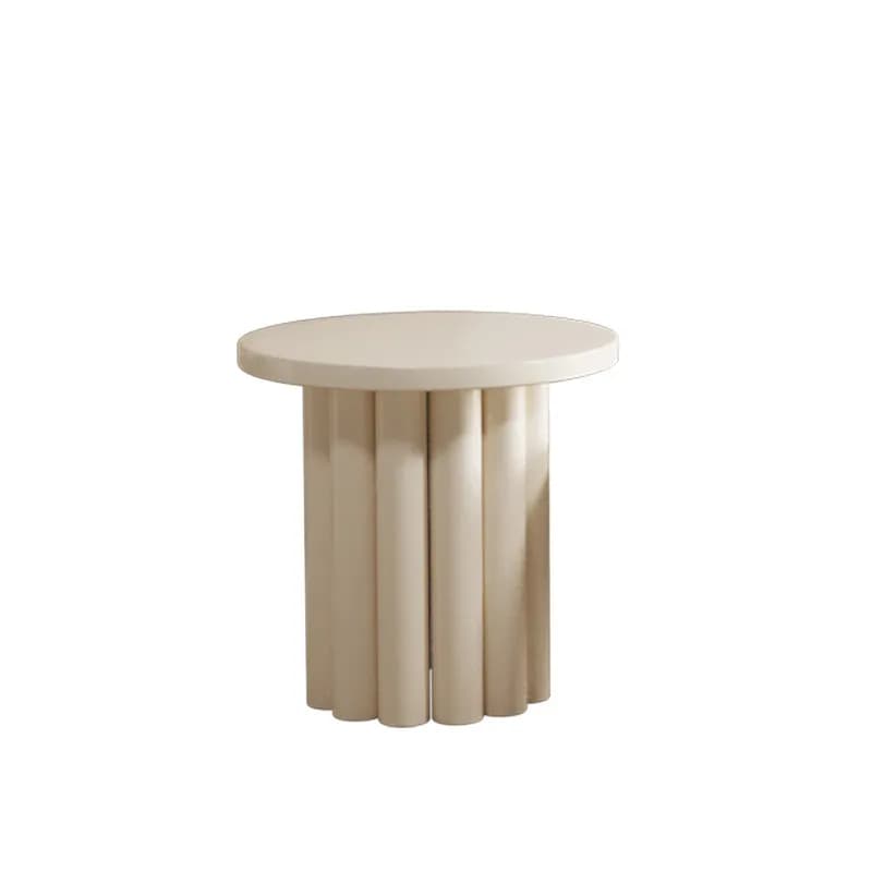 Table basse ronde moderne pour appartement, table d'appoint, meubles de salon