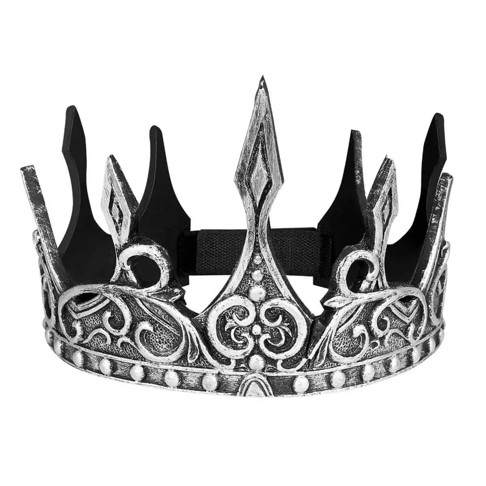 Couronne de mariage décor Halloween Antique rétro roi Cosplay Royal médiéval pour décorations de fêt