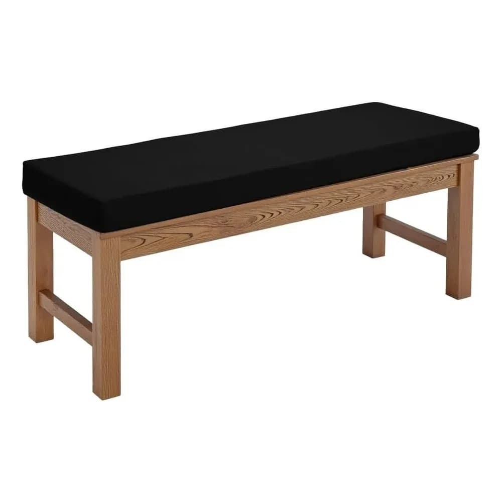 Coussins d'extérieur imperméables pour bancs, mobilier de jardin, coussins de siège pour bancs, cana