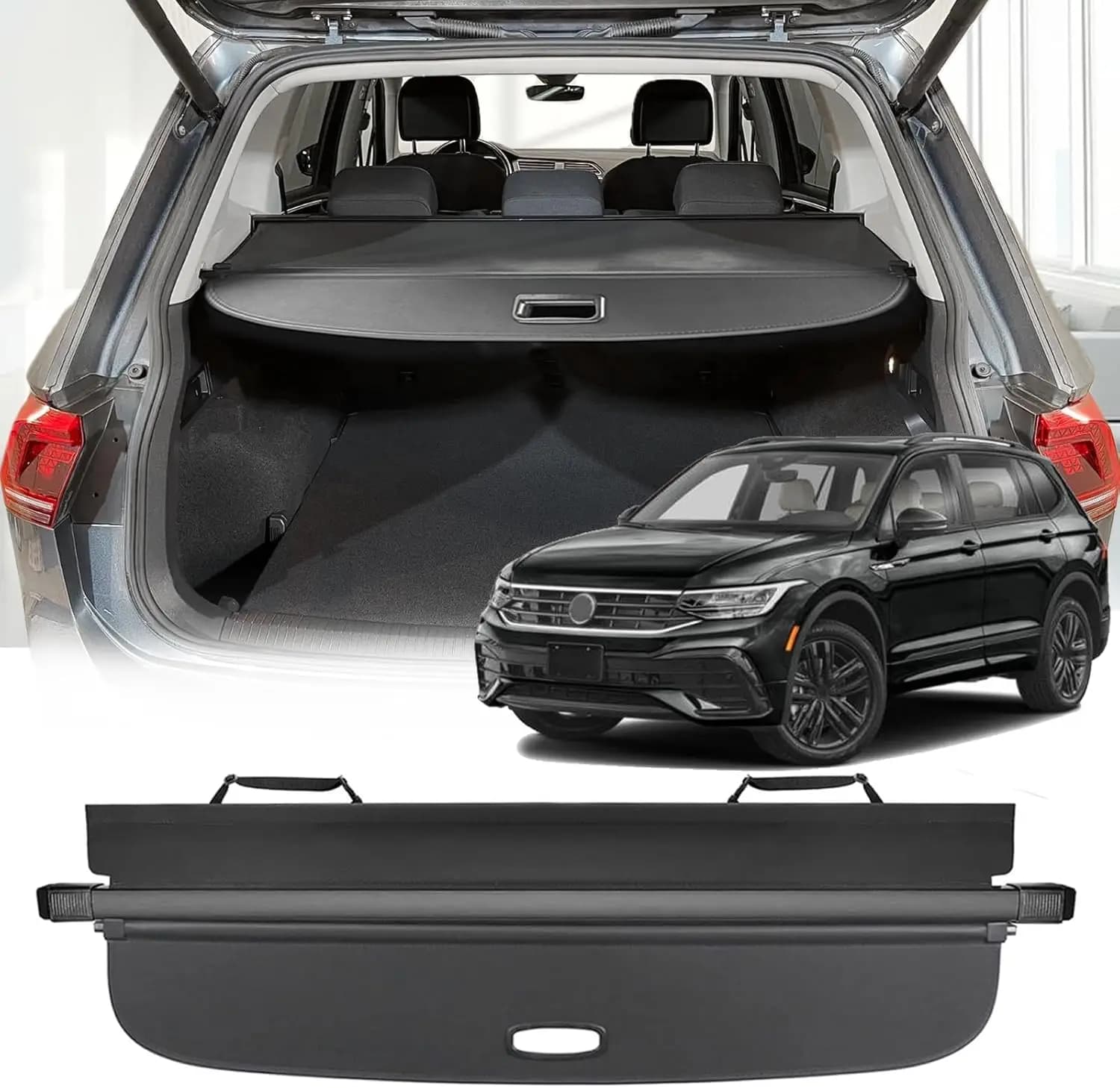 Housse de chargement compatible avec VW Volkswagen Tiguan 2024, accessoires 2023 2018-2022, housse d